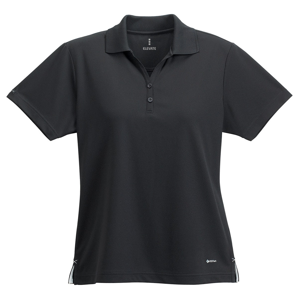 Women's MORENO Short Sleeve Performance Polo - Black