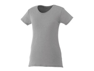 Women's BODIE Crew Neck Short Sleeve Tee - Medium Heather Grey
