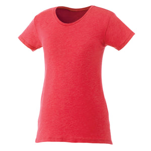Women's BODIE Crew Neck Short Sleeve Tee - Team Red Heather