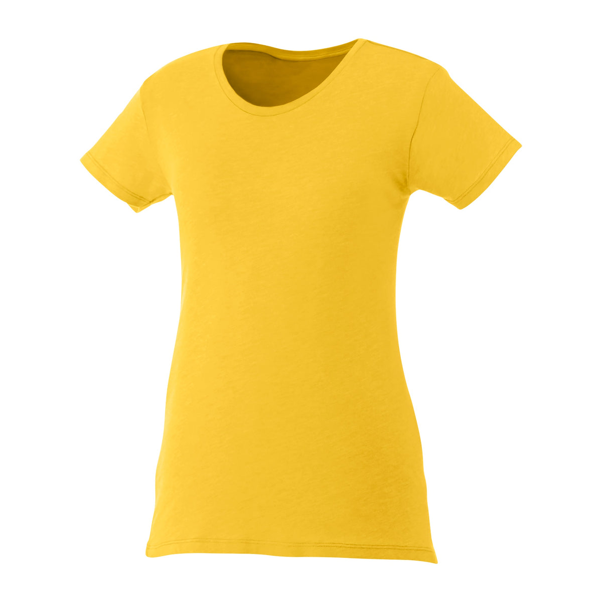 Women's BODIE Crew Neck Short Sleeve Tee - Yellow Heather