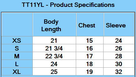 Team 365 Youth Zone Performance Long-Sleeve T-Shirt - Specs