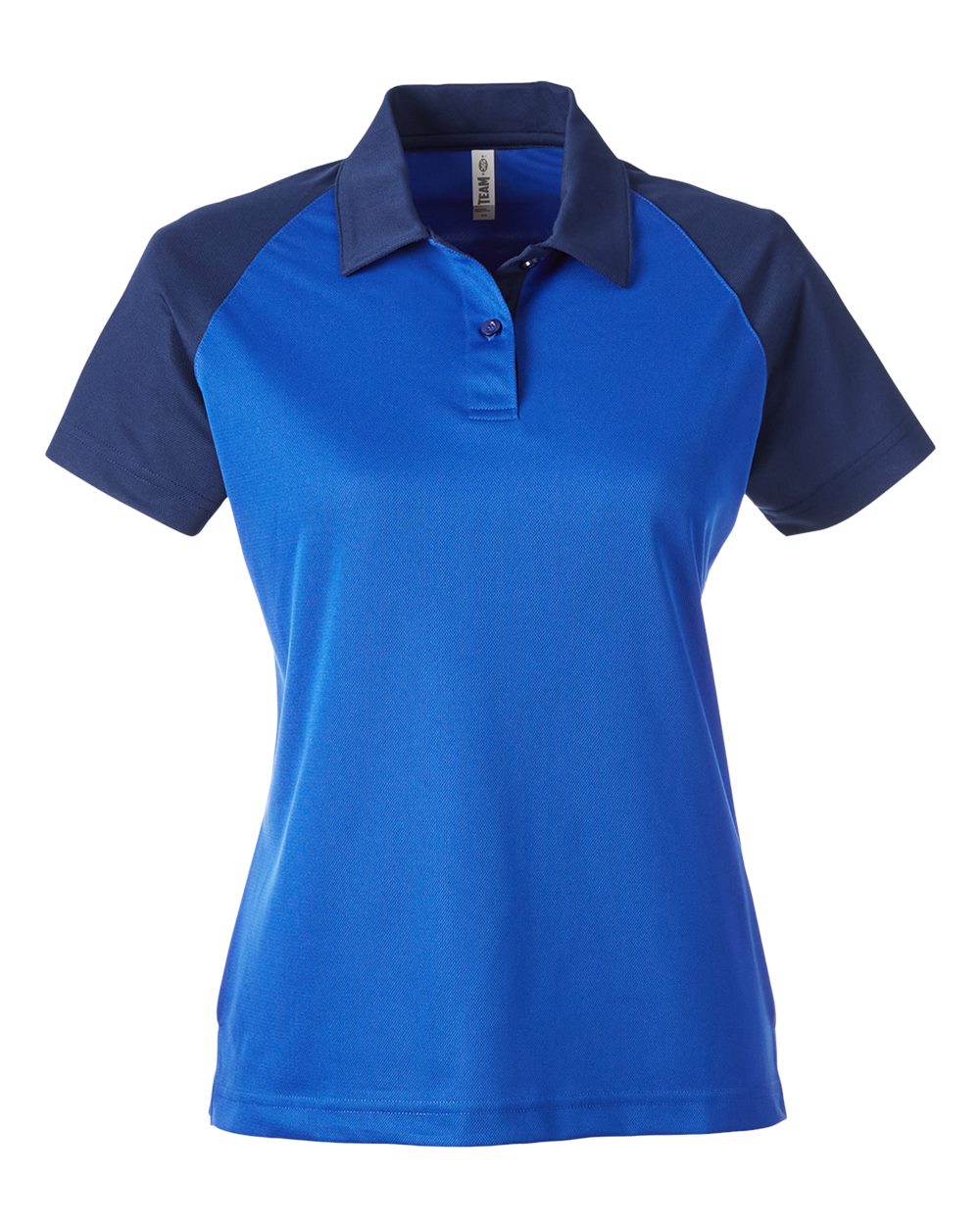 Team 365 Ladies' Command Snag-Protection Colorblock Polo - Sport Royal/ Sport Dark Navy