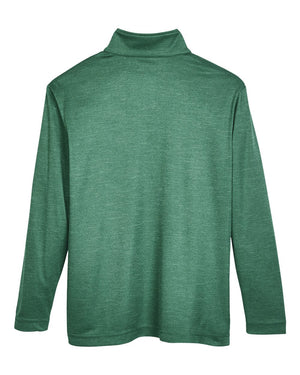 Team 365 Youth Zone Sonic Heather Performance Quarter-Zip