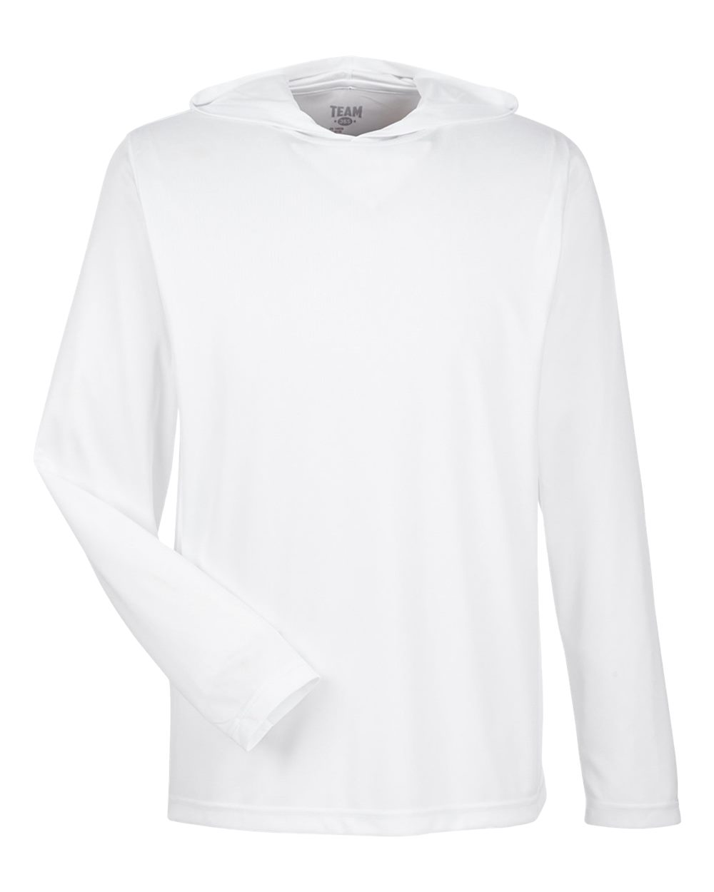 Team 365 Men's Zone Performance Hooded T-Shirt - White