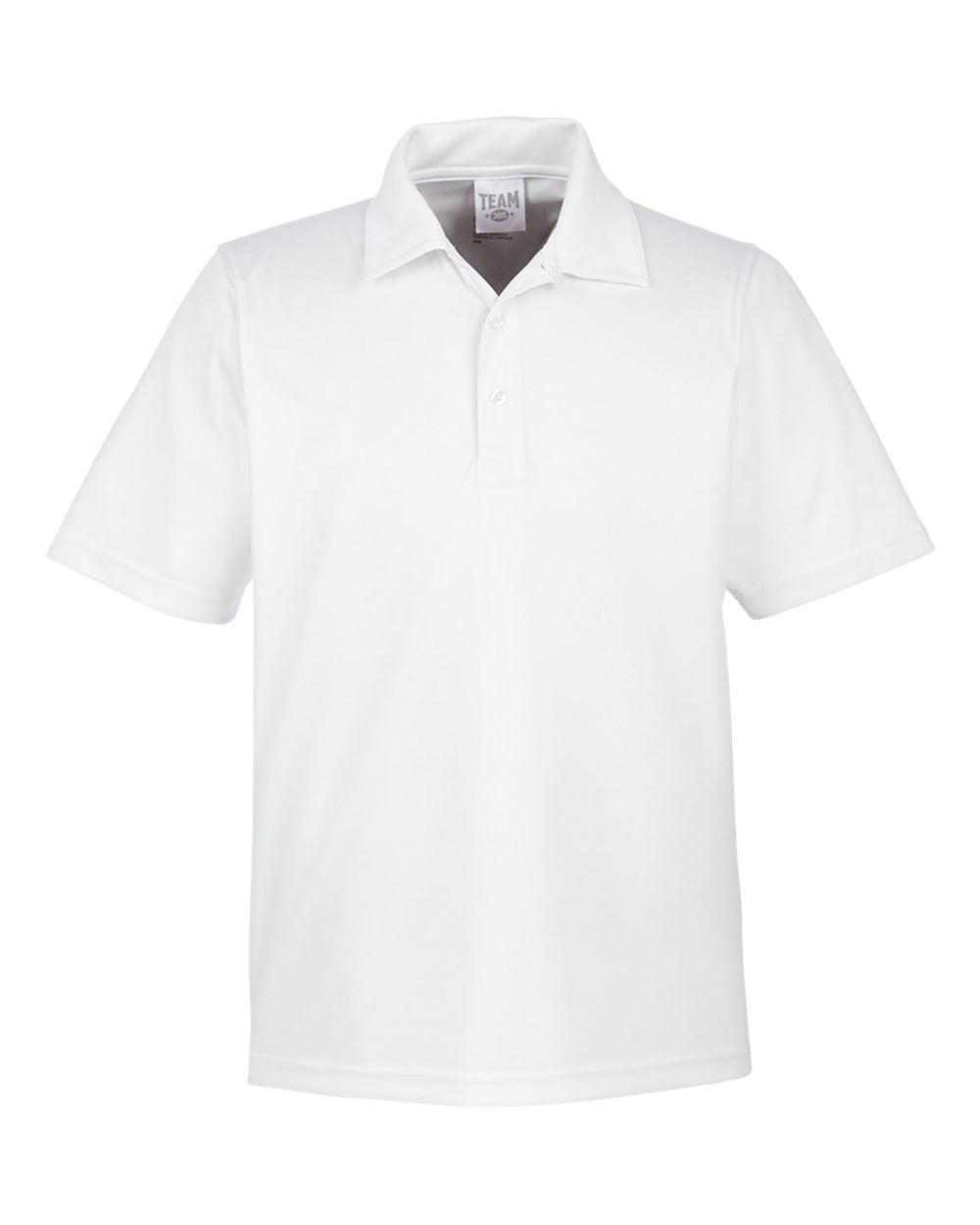 Team 365 Men's Zone Performance Polo - White