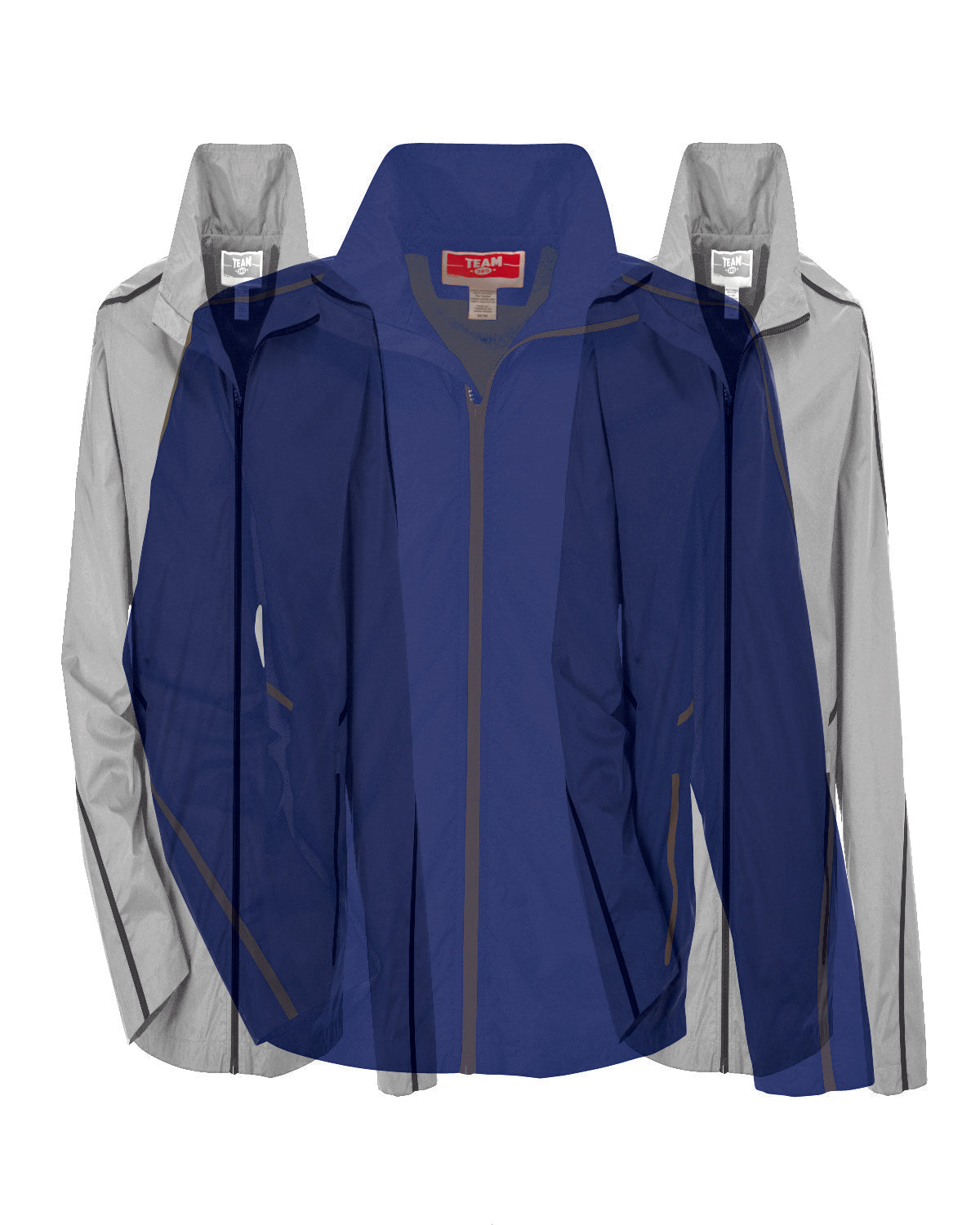 Team 365 Adult Conquest Jacket with Mesh Lining - Sport Dark Navy