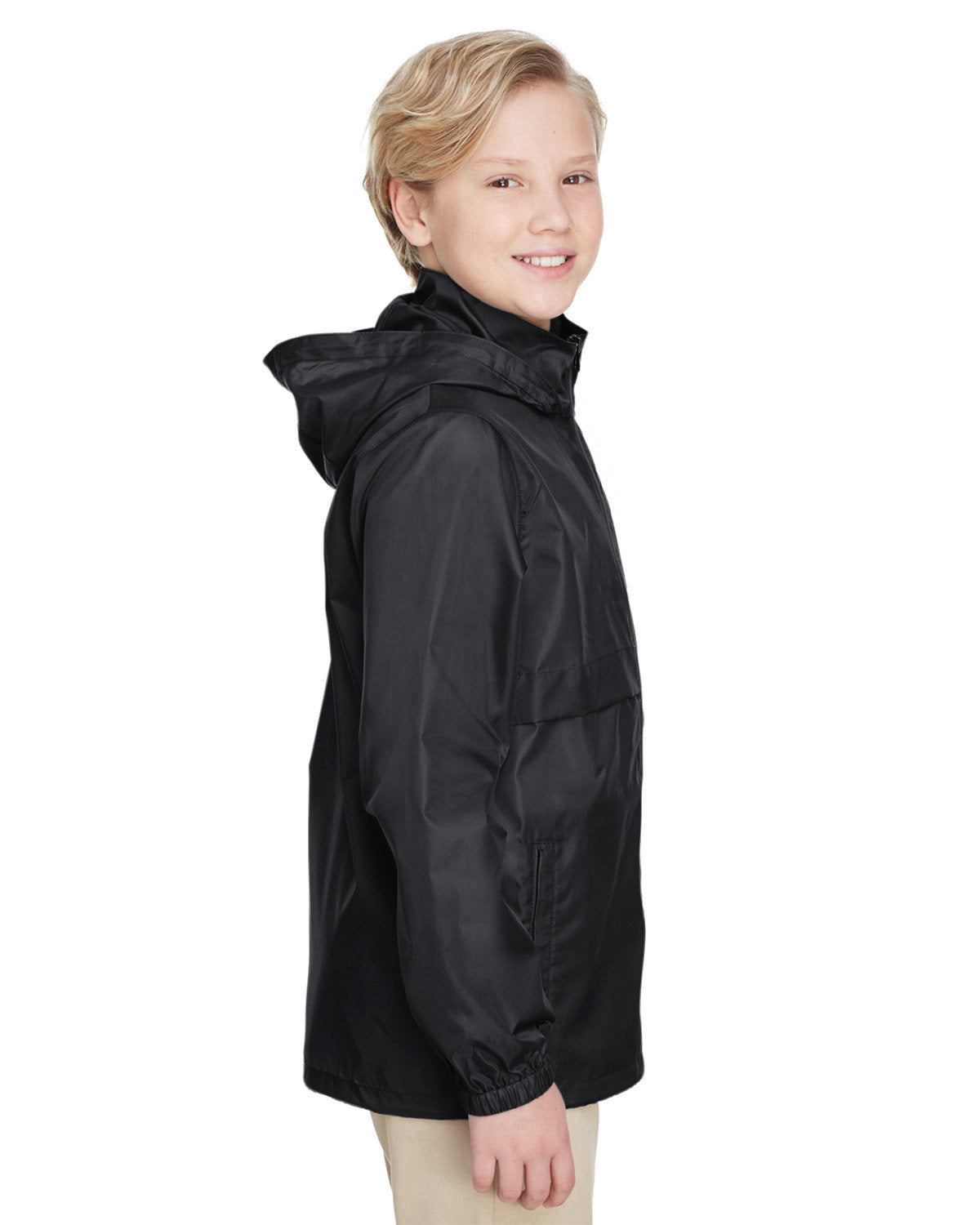 Team 365 Youth Zone Protect Lightweight Jacket - Side