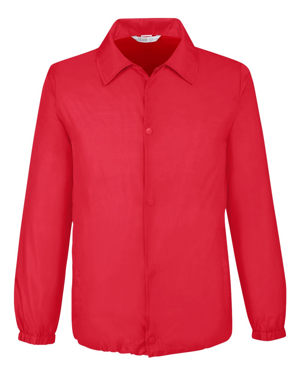Team 365 Adult Zone Protect Coaches Jacket - Sport Red