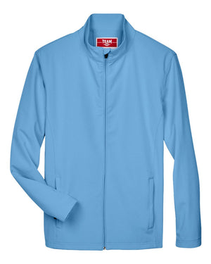 Team 365 Men's Leader Soft Shell Jack - Sport Light Blue