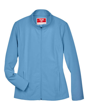 Team 365 Ladies' Leader Soft Shell - Sport Light Blue