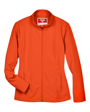Team 365 Ladies' Leader Soft Shell - Sport Orange