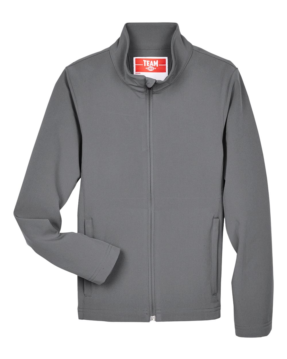 Team 365 Youth Leader Soft Shell - Sport Graphite