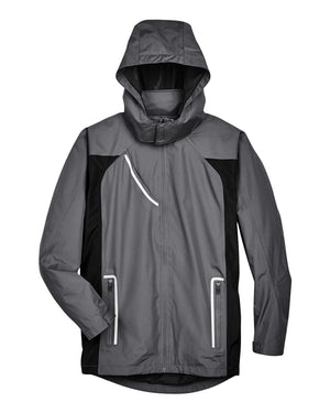 Team 365 Men's Dominator Waterproof Jacket - Sport Graphite