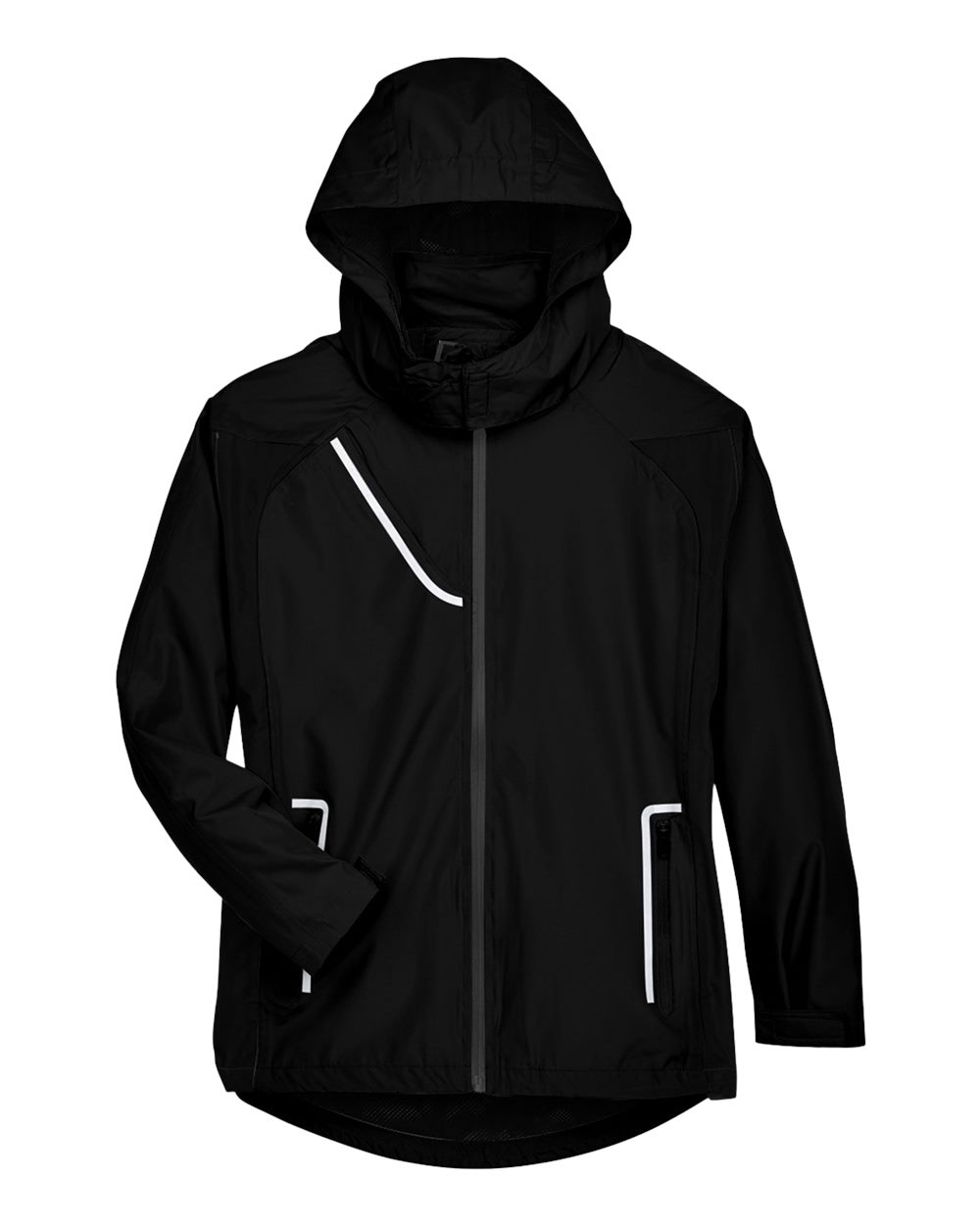 Team 365 Ladies' Dominator Waterproof Jacket - Black