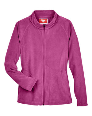 Team 365 Ladies' Campus Microfleece Jacket - Sport Charity Pink