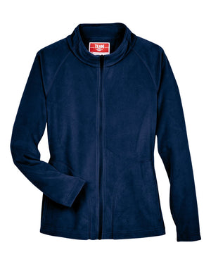 Team 365 Ladies' Campus Microfleece Jacket - Sport Dark Navy