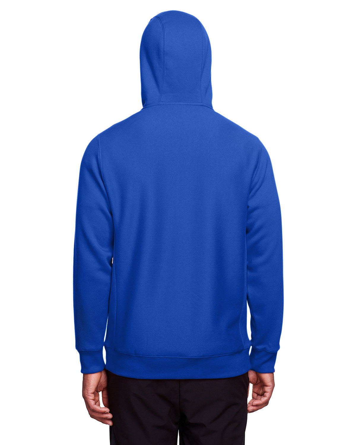 Team 365 Men's Zone HydroSport™ Heavyweight Full-Zip Hooded Sweatshirt - Back