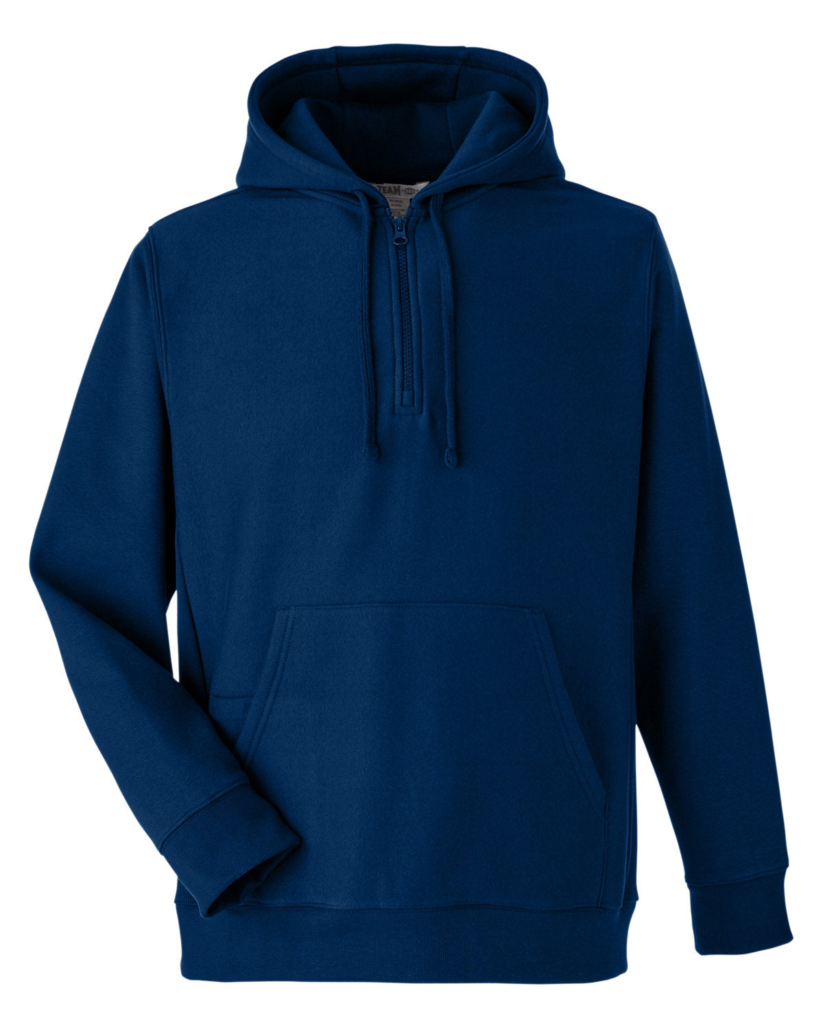 Team 365 Unisex Zone HydroSport™  Heavyweight Quarter-Zip Hooded Sweatshirt - Sport Dark Navy