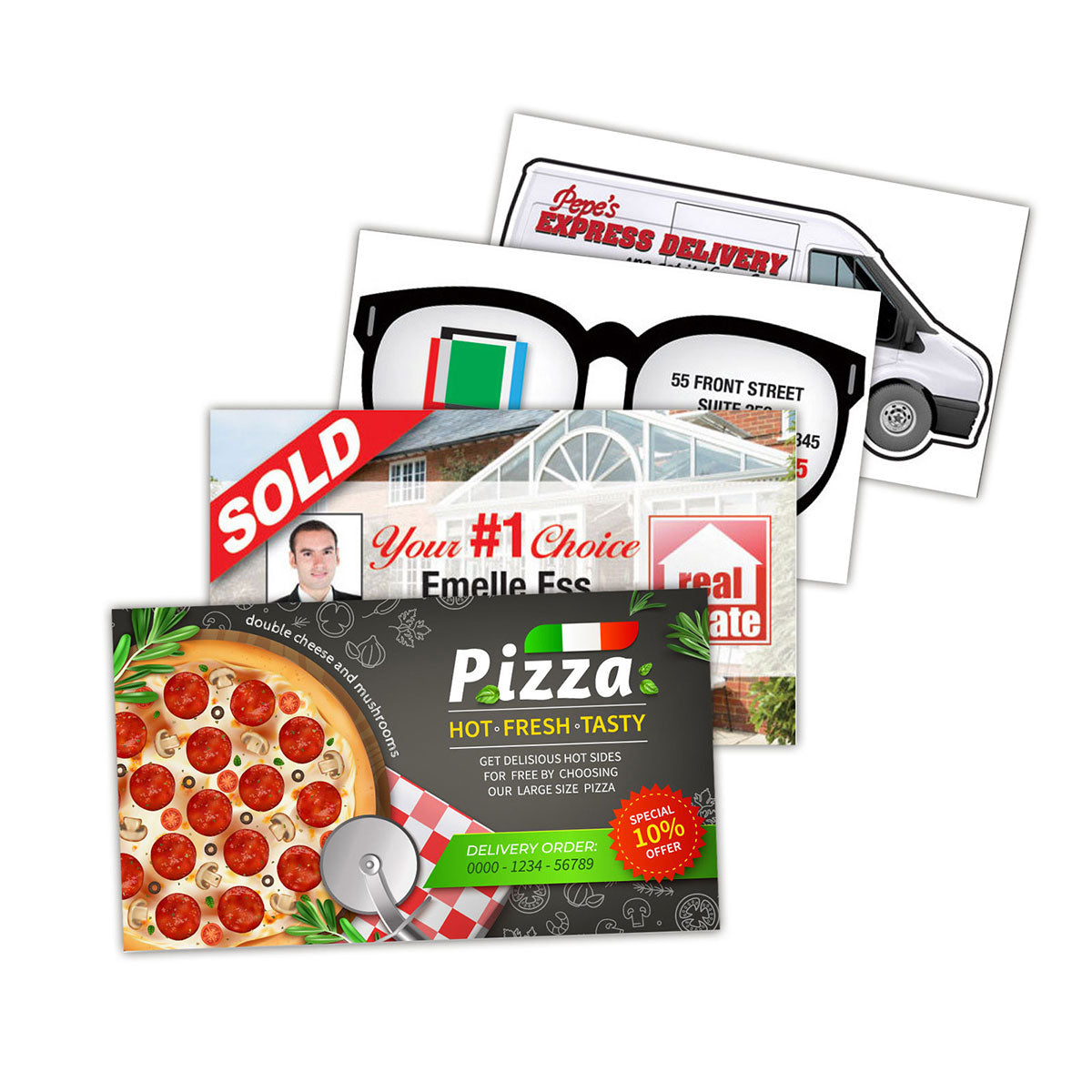 Smart Buy Business Card Magnet