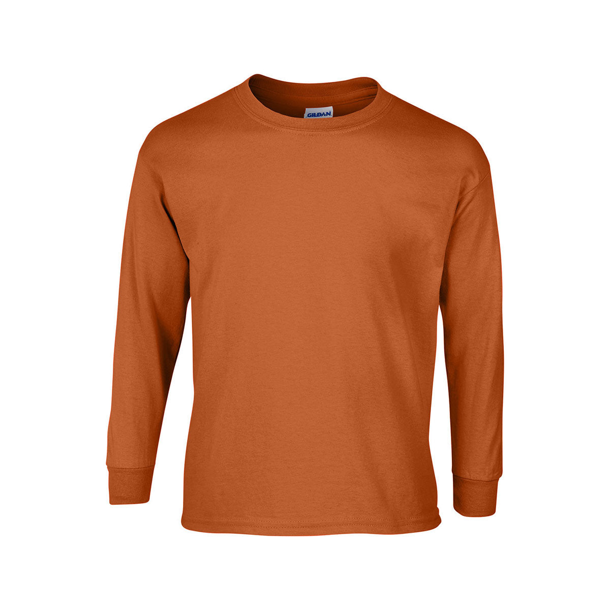 Adult Ultra Cotton® Long-Sleeve T-Shirt - T Orange