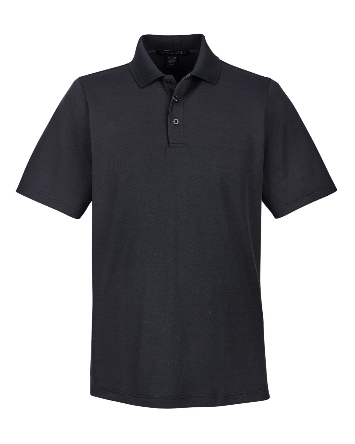 CrownLux Performance™ Men's Plaited Polo - Back