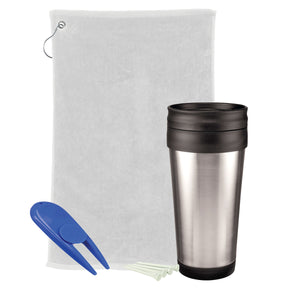Golf Gift Set - Stainless Steel Tumbler