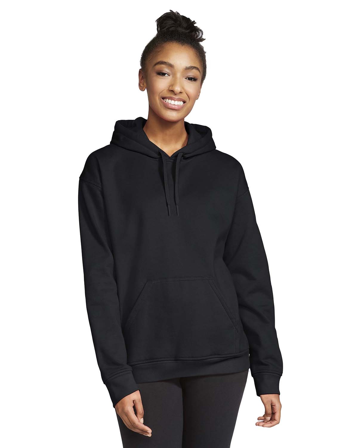 Adult Softstyle® Fleece Hooded Sweatshirt