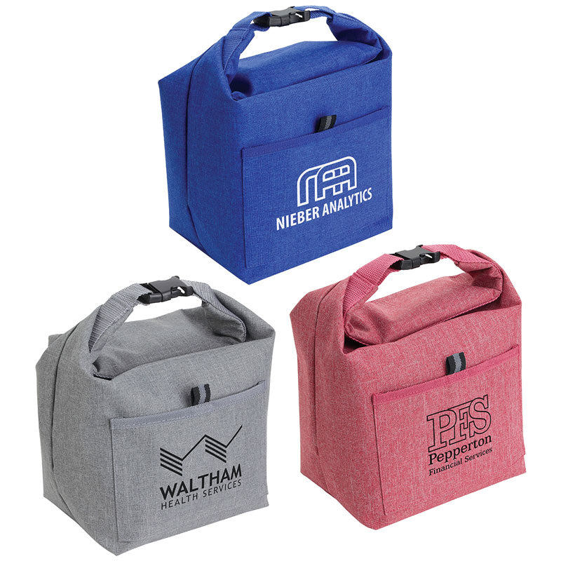 Heathered Insulated Lunch Tote