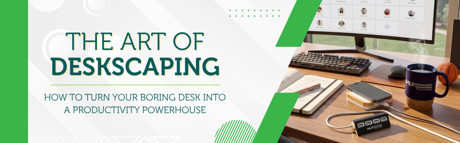 The Art of Deskscaping: How to Turn Your Boring Desk into a Productivity Powerhouse