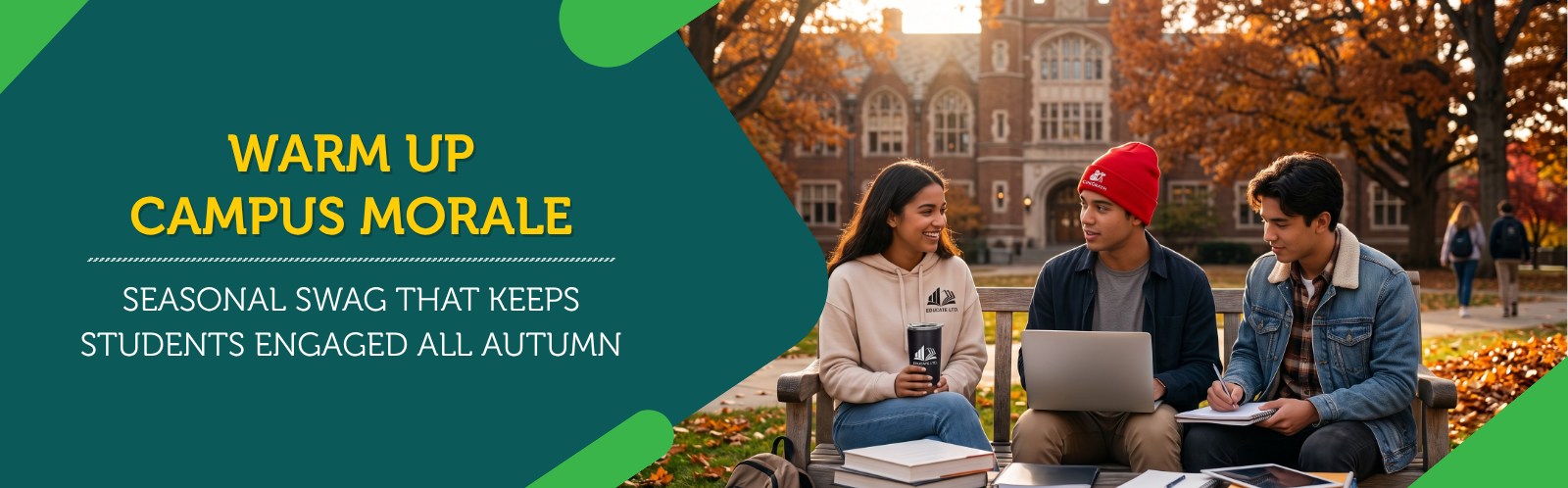 Warm Up Campus Morale: Seasonal Swag That Keeps Students Engaged All Autumn