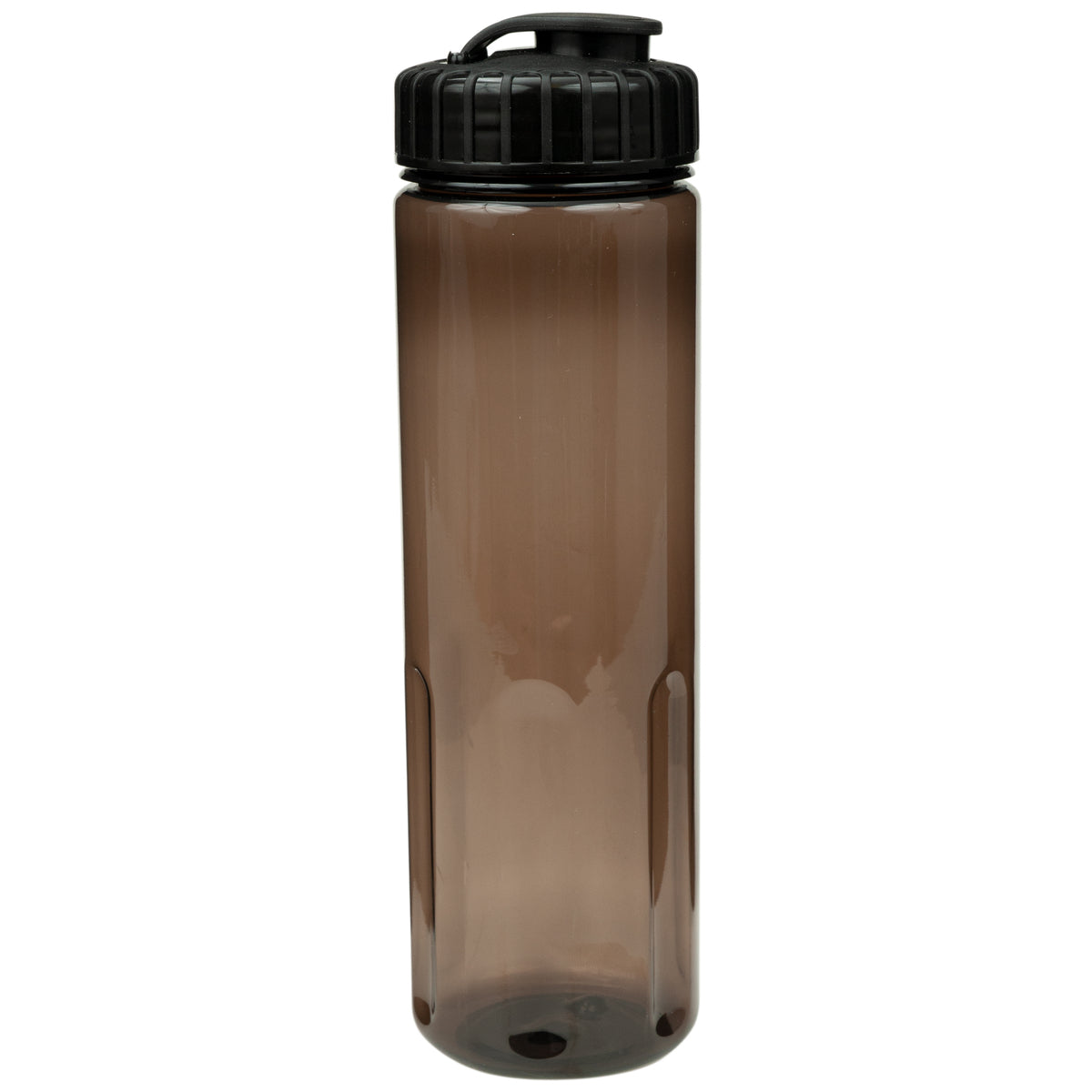 24 oz Prestige Bottle with Flip Top Lid - Translucent Smoke With Black Lid
