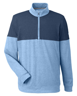 Men's Cloudspun Warm Up Quarter-Zip - Blu Bell/Dk Dnm