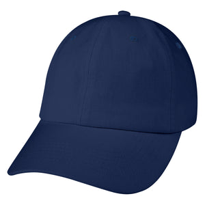 Washed Cotton Cap - Navy Blue
