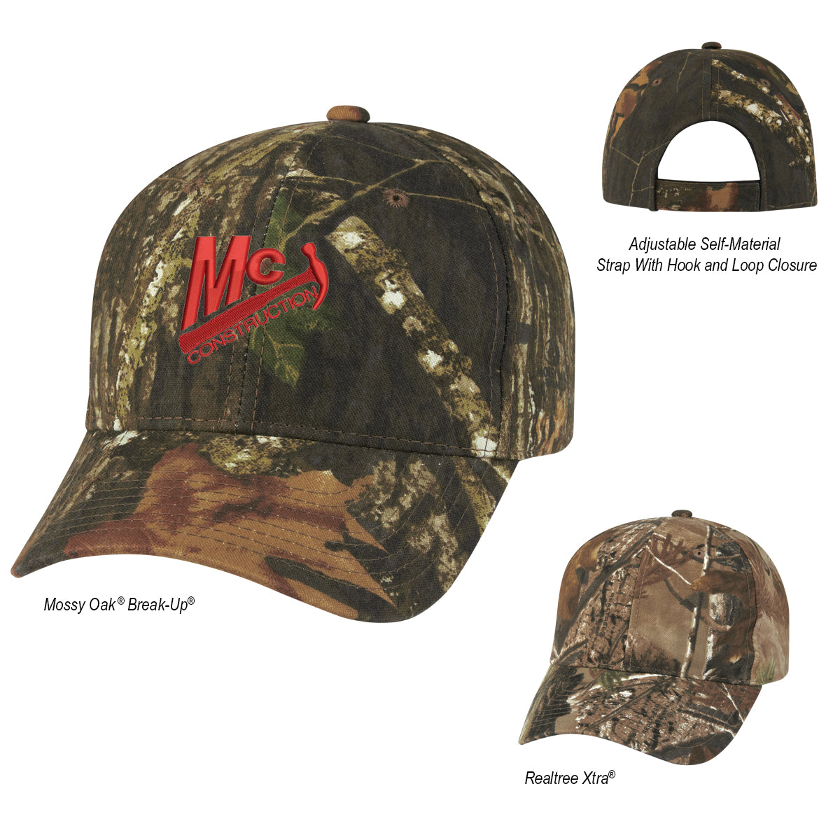 REALTREE® And Mossy Oak® Hunter's Retreat Camouflage Cap