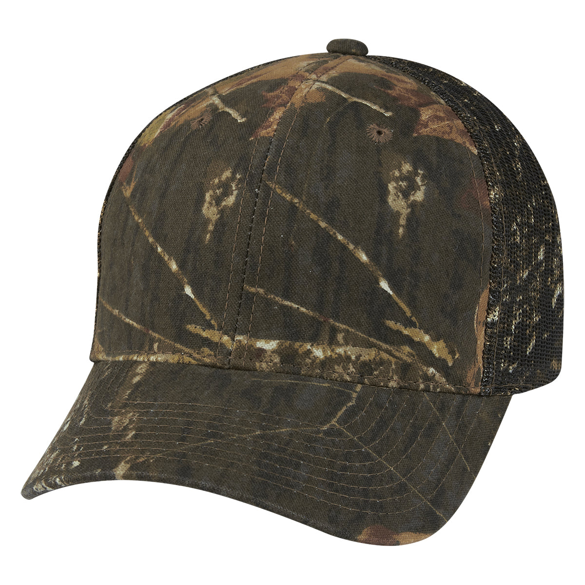REALTREE Mossy Oak® Hunter's Retreat Mesh Back Camouflage Cap