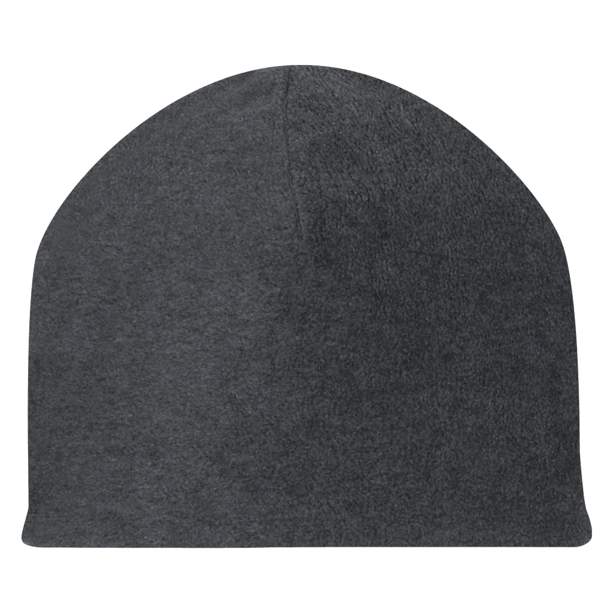 Double Layer Fleece Beanie - Charcoal