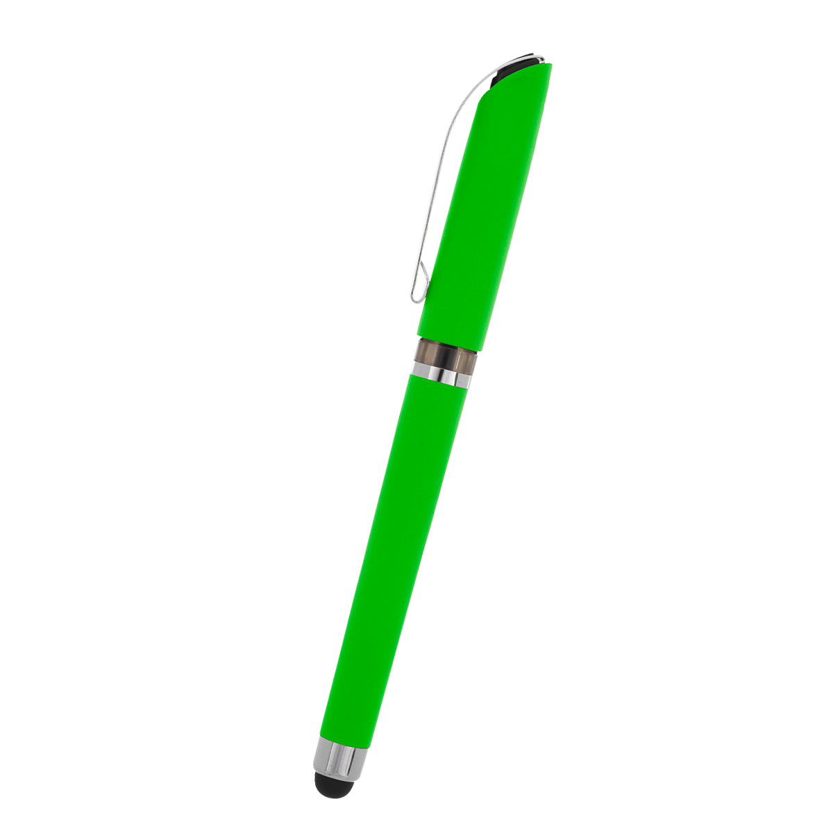 AVENDALE VELVET TOUCH STYLUS GEL PEN - Lime