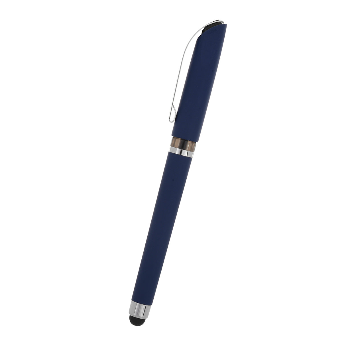 AVENDALE VELVET TOUCH STYLUS GEL PEN - Navy Blue