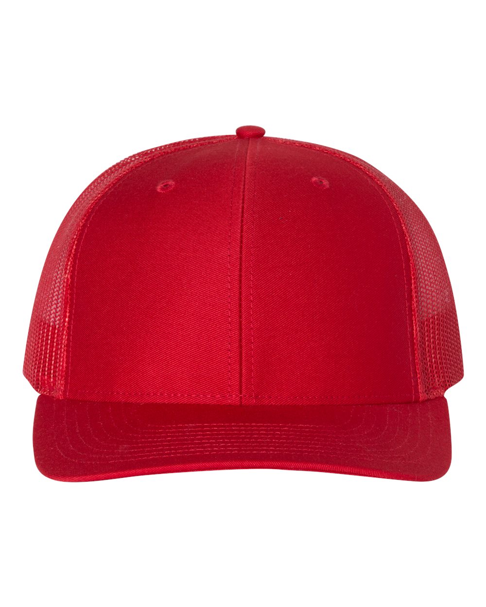 Richardson 112 Adjustable Snapback Trucker Cap - Red