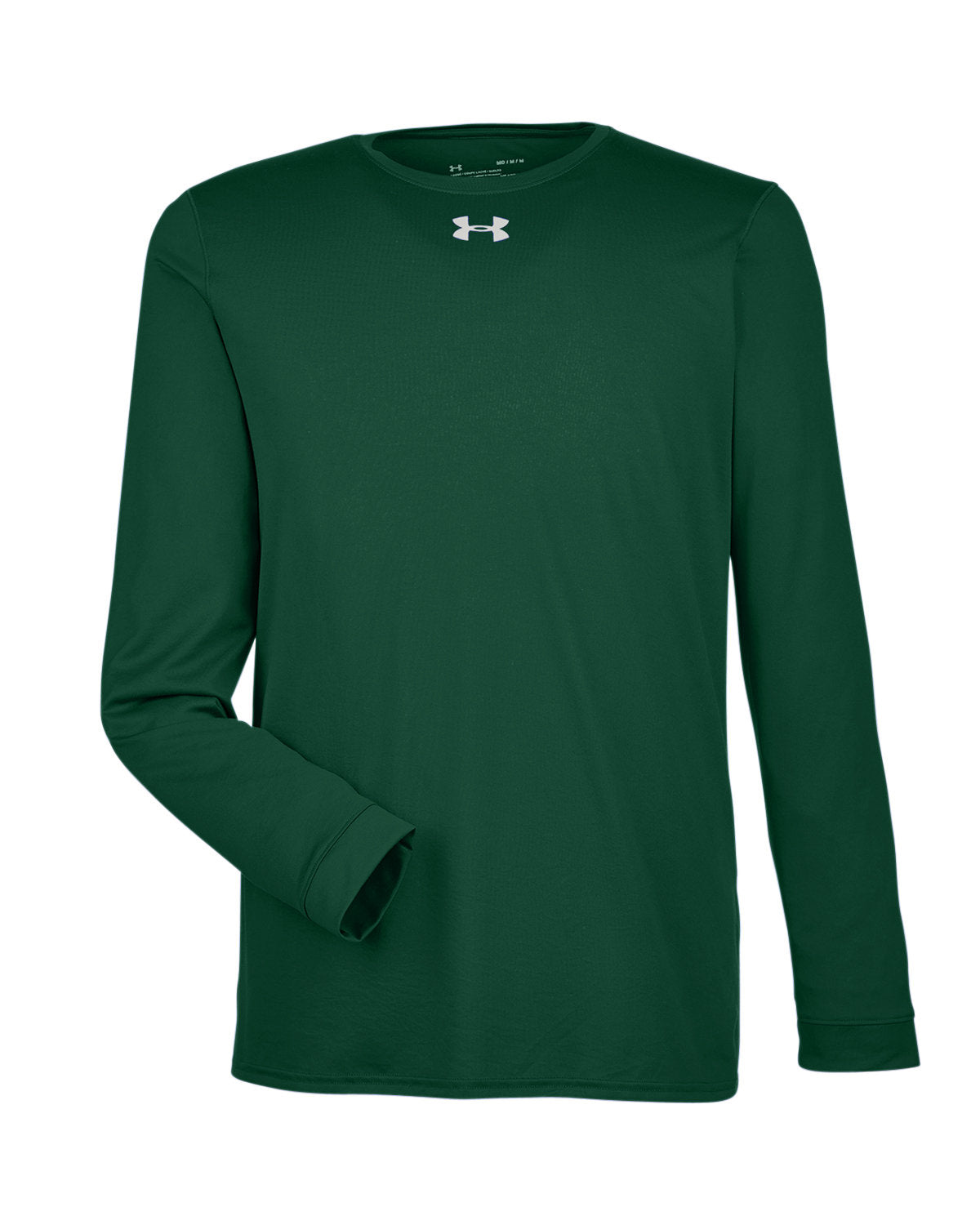 Under Armour Men's Long-Sleeve Locker T-Shirt 2.0 - Forest Green/Silver