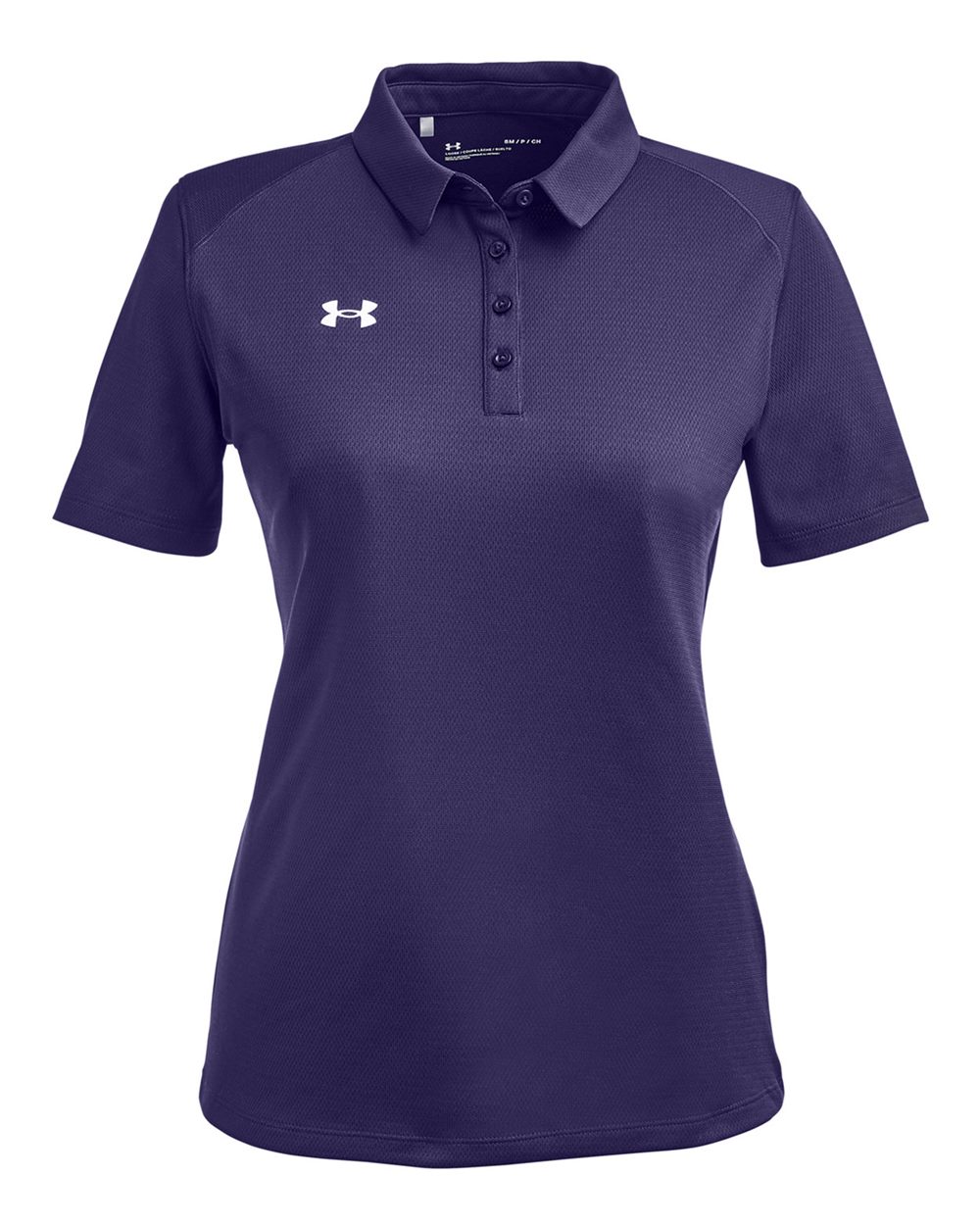 Under Armour Ladies' Tech™ Polo - Purple/ White