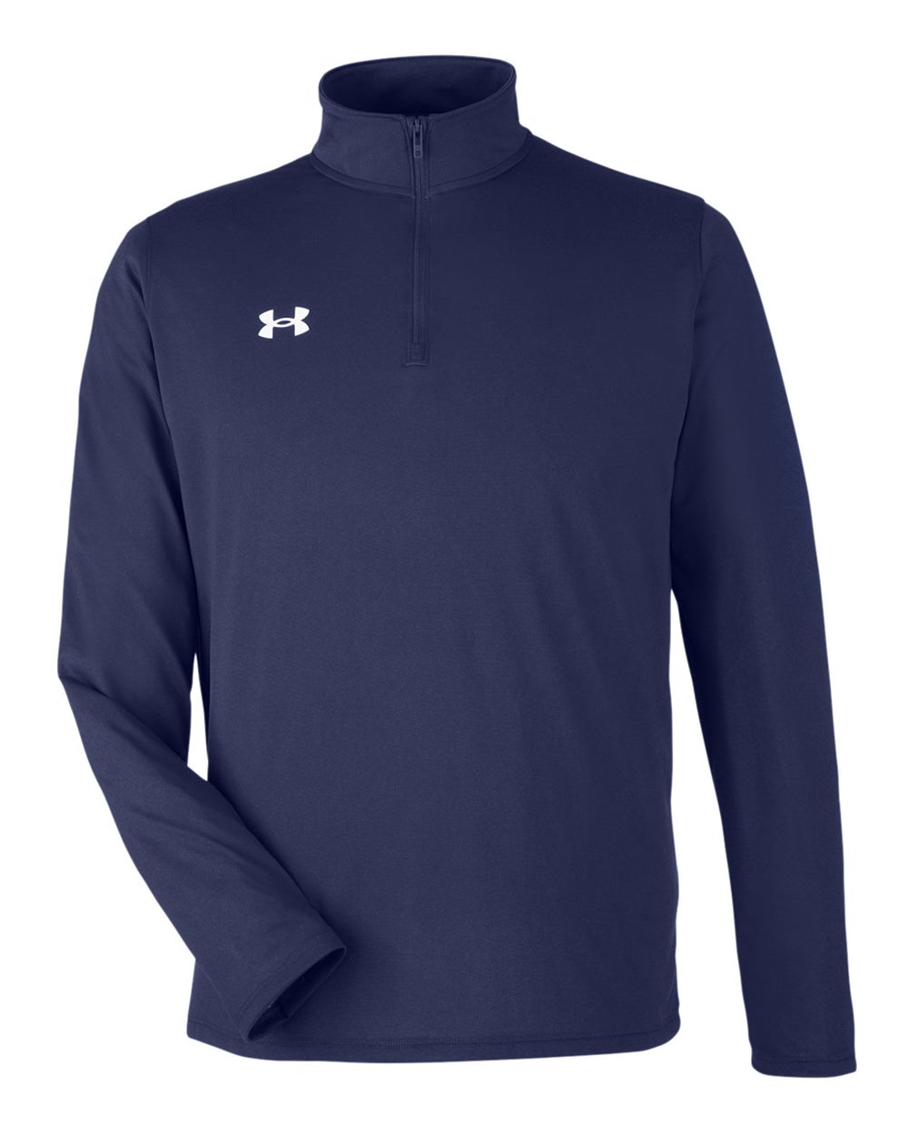 Under Armour Men's Team Tech Quarter-Zip - Midnight Navy/ White