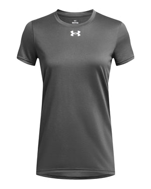 Under Armour Ladies' Team Tech T-Shirt - Castlerock/ White