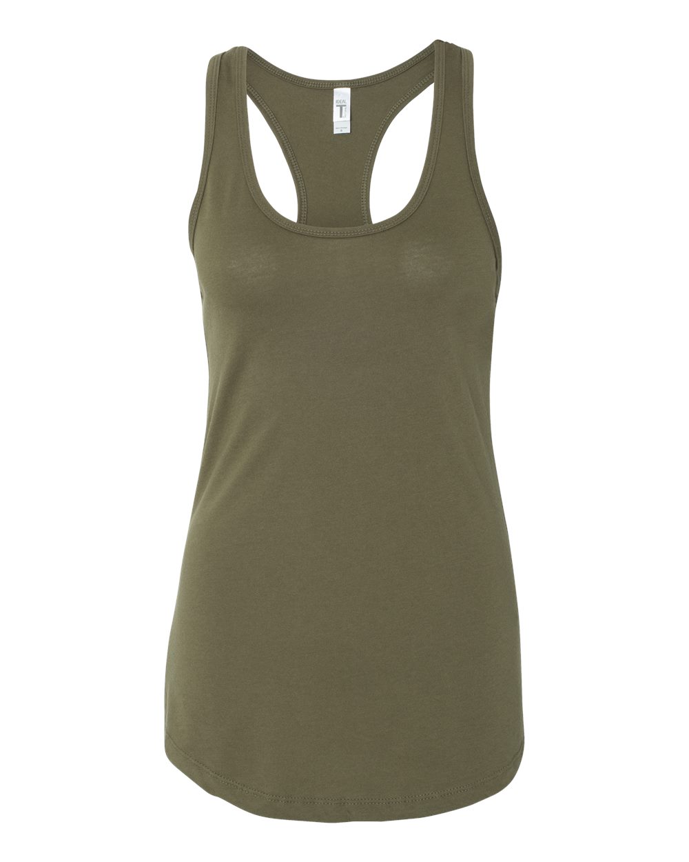 Next Level Women's Ideal Racerback Tank - Military Green