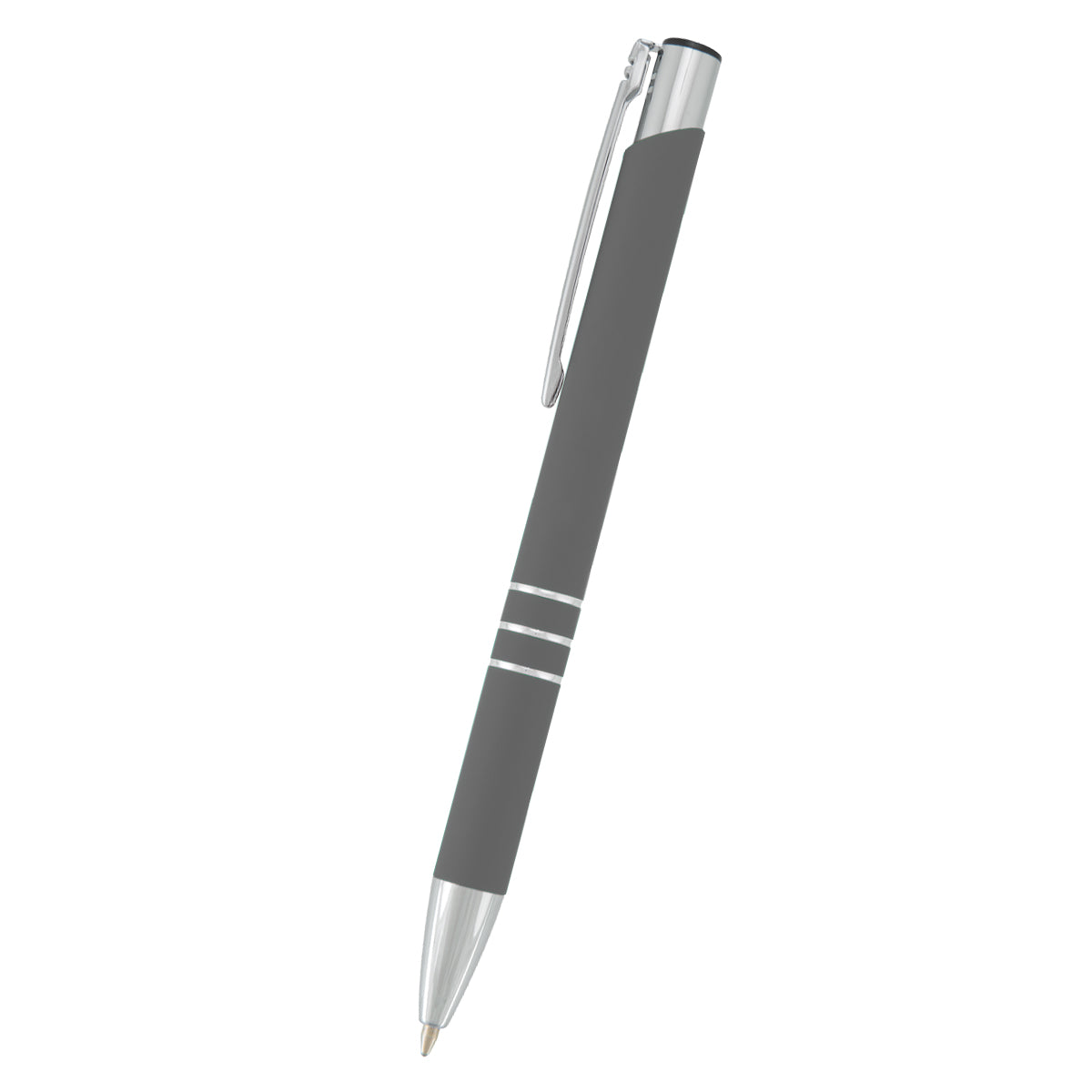 Softex Dash Pen - Graphite Gray With Blue Ink