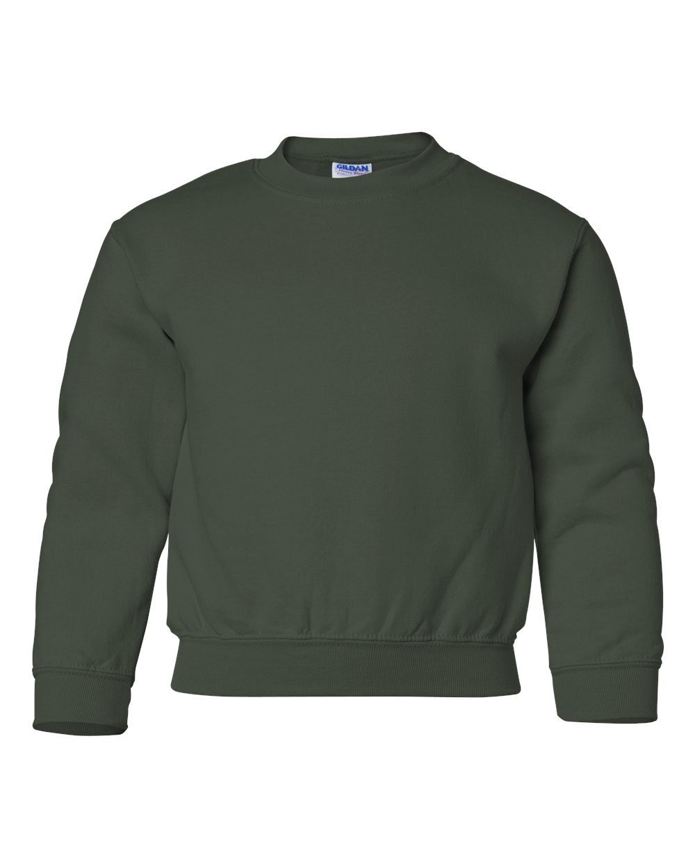 Gildan Youth Heavy Blend™ Fleece Crew - Forest