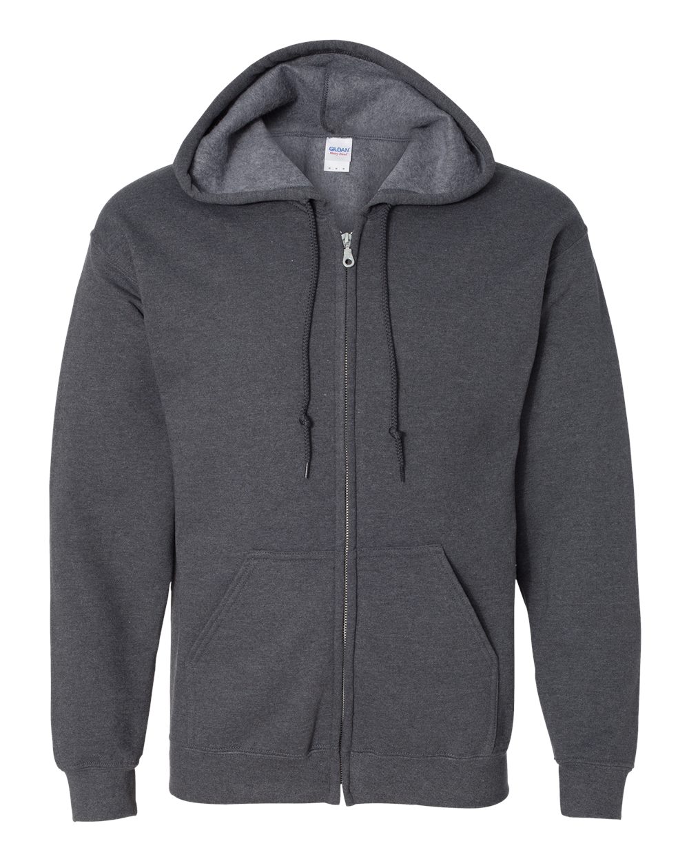 Gildan Heavy Blend™ 13.3 oz. Full-Zip Hood - Dark Heather