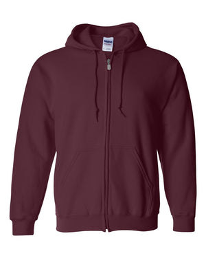 Gildan Heavy Blend™ 13.3 oz. Full-Zip Hood - Maroon