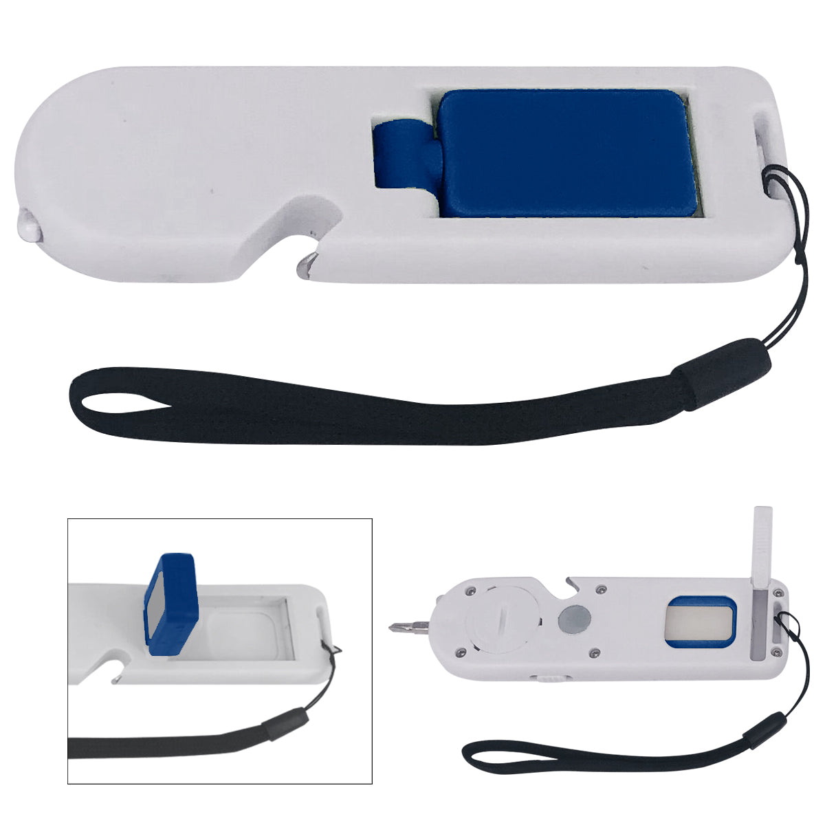 4-In-1 Multi Tool - White With Royal Blue