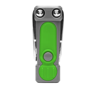 6-In-1 Multi Tool with LED Light - Gray With Lime